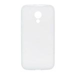 Ficha técnica e caractérísticas do produto Capa para Moto G 2014 (2ª Geração) XT1068 XT1069 XT1079 em Silicone TPU - Translúcido - MM Case