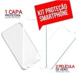 Ficha técnica e caractérísticas do produto Capa Para Motorola Moto G 4 Play + 2 Peliculas Protetora