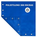 Ficha técnica e caractérísticas do produto Capa para Piscina 3 em 1 Proteção + Térmica com Acessórios Pinos e Extensores 7x4 M