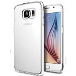 Ficha técnica e caractérísticas do produto Capa para Samsung Galaxy S6 em Silicone TPU Premium - 9h - Transparente