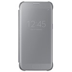 Ficha técnica e caractérísticas do produto Capa para Samsung Galaxy S7, Clear View - Prata