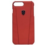 Ficha técnica e caractérísticas do produto Capa para Smartphone Ferrari - Iphone 7 Plus Vermelha