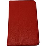 Ficha técnica e caractérísticas do produto Capa para Tablet Até 7' Samsung Vermelho - Full Delta