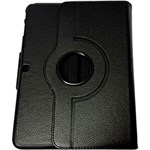 Ficha técnica e caractérísticas do produto Capa para Tablet Samsung 10.1 Tab 4 Sm T530 Preta Giratória - Full Delta