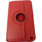 Ficha técnica e caractérísticas do produto Capa para Tablet Samsung 8' T310 Giratória Vermelha - Full Delta