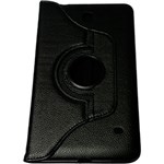 Ficha técnica e caractérísticas do produto Capa para Tablet Samsung 8 Tab 4 T330 Preta Giratória - Full Delta