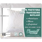 Ficha técnica e caractérísticas do produto Capa para Travesseiro Matelasse com Zíper-50X70-Percal 233 Fios - Plumasul