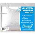 Ficha técnica e caractérísticas do produto Capa para Travesseiro Plumasul Matelasse C/ Zíper - Percal 180 Fios