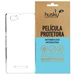 Ficha técnica e caractérísticas do produto Capa Película Fosca Sony Xperia M / Dual Policarbonato Ultra Transparente (Acrílico) - Husky