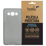 Ficha técnica e caractérísticas do produto Capa + Película Galaxy A5 / Duos Silicone TPU Premium - Husky - Fumê
