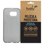 Ficha técnica e caractérísticas do produto Capa + Película Galaxy S6 / Duos Silicone TPU Premium - Husky - Fumê