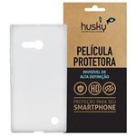 Ficha técnica e caractérísticas do produto Capa + Película Lumia 730 Dual / 735 Silicone TPU Premium - Husky - Transparente