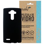 Ficha técnica e caractérísticas do produto Capa Película Vidro Lg G4 / Dual Policarbonato Fosco - Husky