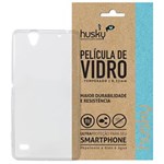 Ficha técnica e caractérísticas do produto Capa + Película Fosca Sony Xperia C4 / Dual Silicone TPU Premium - Husky - Transparente