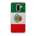 Ficha técnica e caractérísticas do produto Capa Personalizada para Galaxy A6 Plus - Bandeira México - Husky