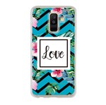 Ficha técnica e caractérísticas do produto Capa Personalizada para Galaxy A6 Plus - Love Tropical - Husky