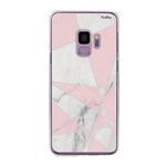 Ficha técnica e caractérísticas do produto Capa Personalizada para Galaxy S9 - Textura Escandinava Rosa - Husky
