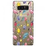 Ficha técnica e caractérísticas do produto Capa Personalizada para Samsung Galaxy Note 8 - Flamingos - TP318