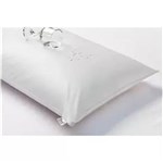Ficha técnica e caractérísticas do produto Capa Protetor de Travesseiro Impermeável com Zíper Branco
