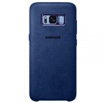 Ficha técnica e caractérísticas do produto Capa Protetora Alcantara Galaxy S8 Azul - Samsung