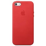 Ficha técnica e caractérísticas do produto Capa Protetora Apple para IPhone 5s - Vermelha