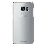 Ficha técnica e caractérísticas do produto Capa Protetora Clear Cover Samsung Galaxy S7 Edge Prata