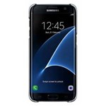 Ficha técnica e caractérísticas do produto Capa Protetora Clear Cover Samsung Galaxy S7 Edge Preto