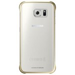 Ficha técnica e caractérísticas do produto Capa Protetora Clear Galaxy S6 Edge Dourado - Samsung