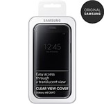 Ficha técnica e caractérísticas do produto Capa Protetora Clear View Cover Galaxy A5 Preta - Samsung