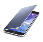 Ficha técnica e caractérísticas do produto Capa Protetora Clear View Original Samsung Galaxy A7 2016 - Preta