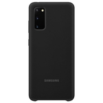 Ficha técnica e caractérísticas do produto Capa Protetora de Silicone Samsung Galaxy S20 Original Preto