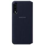Ficha técnica e caractérísticas do produto Capa Protetora Flip Wallet Para Galaxy A50 Preta Samsung
