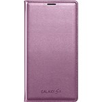 Ficha técnica e caractérísticas do produto Capa Protetora Flip Wallet Pink Galaxy S5