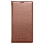 Ficha técnica e caractérísticas do produto Capa Protetora Galaxy S5 Flip Wallet Rose Gold - Samsung