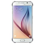 Ficha técnica e caractérísticas do produto Capa Protetora para Galaxy S6 Samsung Clear EF-QG920 – Prata