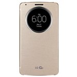 Ficha técnica e caractérísticas do produto Capa Protetora para LG G3 Quick Circle LG-CCF340GDI - Dourada