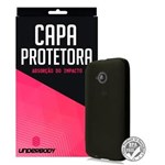 Ficha técnica e caractérísticas do produto Capa Protetora Preta para Motorola Moto e - Underbody