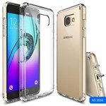 Ficha técnica e caractérísticas do produto Capa Protetora Rearth Ringke Fusion para Samsung Galaxy A5 (2016) - A510-Transparente