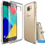 Ficha técnica e caractérísticas do produto Capa Protetora Rearth Ringke Fusion para Samsung Galaxy A9 2016-Transparente