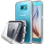 Ficha técnica e caractérísticas do produto Capa Protetora Rearth Ringke Fusion para Samsung Galaxy S6-Transparente
