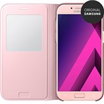 Ficha técnica e caractérísticas do produto Capa Protetora S View Standing Cover Galaxy A5 Rosa - Samsung