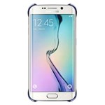 Ficha técnica e caractérísticas do produto Capa Protetora Samsung Clear EF-QG925B para Galaxy S6 Edge - Preta