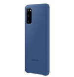 Ficha técnica e caractérísticas do produto Capa Protetora Silicone Azul Maritimo Galaxy S20 Plus - Samsung