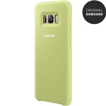 Ficha técnica e caractérísticas do produto Capa Protetora Silicone Galaxy S8 Verde - Samsung