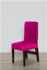 Ficha técnica e caractérísticas do produto Capa Rita para Cadeira Re9casa 01 Unidade Malha - Cor Pink
