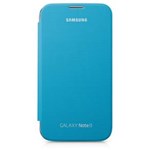 Ficha técnica e caractérísticas do produto Capa Samsung Flip Cover para Galaxy Note 2 Azul EFC-1J9FBEGSTD