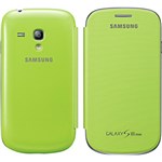 Ficha técnica e caractérísticas do produto Capa Samsung Flip Cover Verde Galaxy SIII Mini