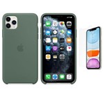 Ficha técnica e caractérísticas do produto Capa Silicone IPhone 11 6,1" Verde + Pel - Bd Cases
