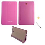Ficha técnica e caractérísticas do produto Capa Smart Book Case Galaxy Tab a - 8.0´ P350/P355 / Caneta Touch (Rosa)