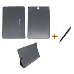 Ficha técnica e caractérísticas do produto Capa Smart Book Case Galaxy Tab a - 9.7´ P550/P555 / Caneta Touch (Preto)